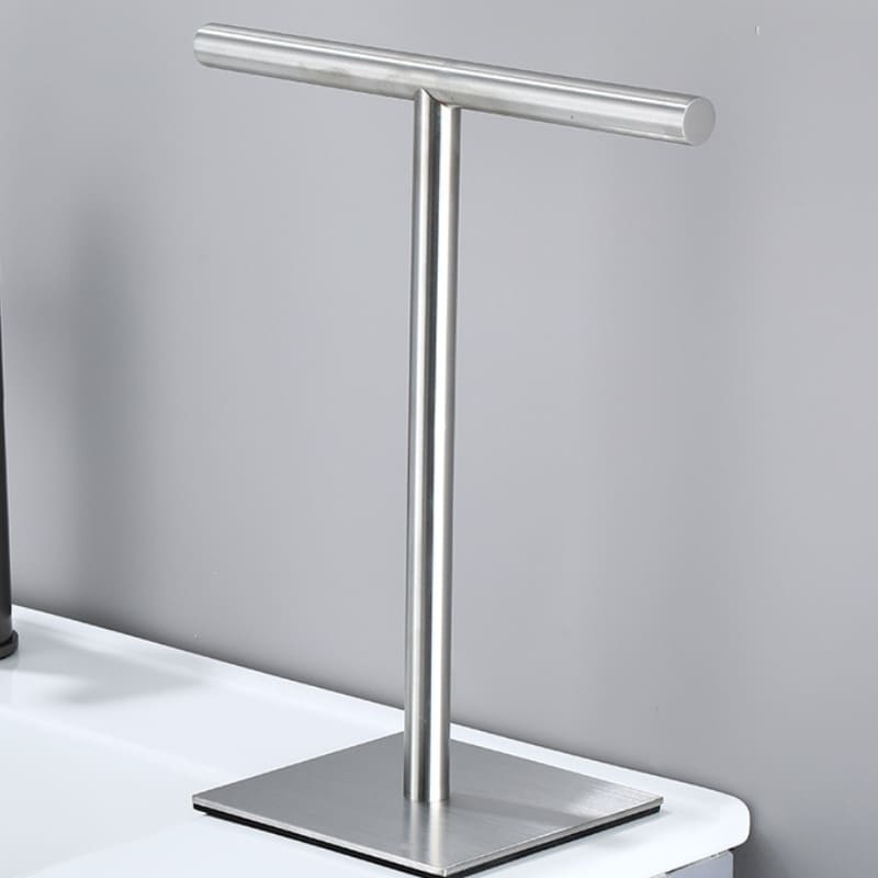 Toalheiro de Mesa Porta Toalha de Rosto Inox Casa & Coza