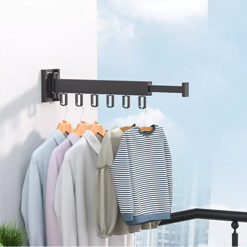 Varal Retrátil de Roupas de Parede Alumínio Casa & Coza
