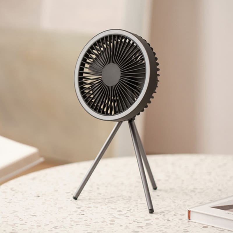Ventilador de Coluna Portátil Recarregável de Mesa Casa & Coza
