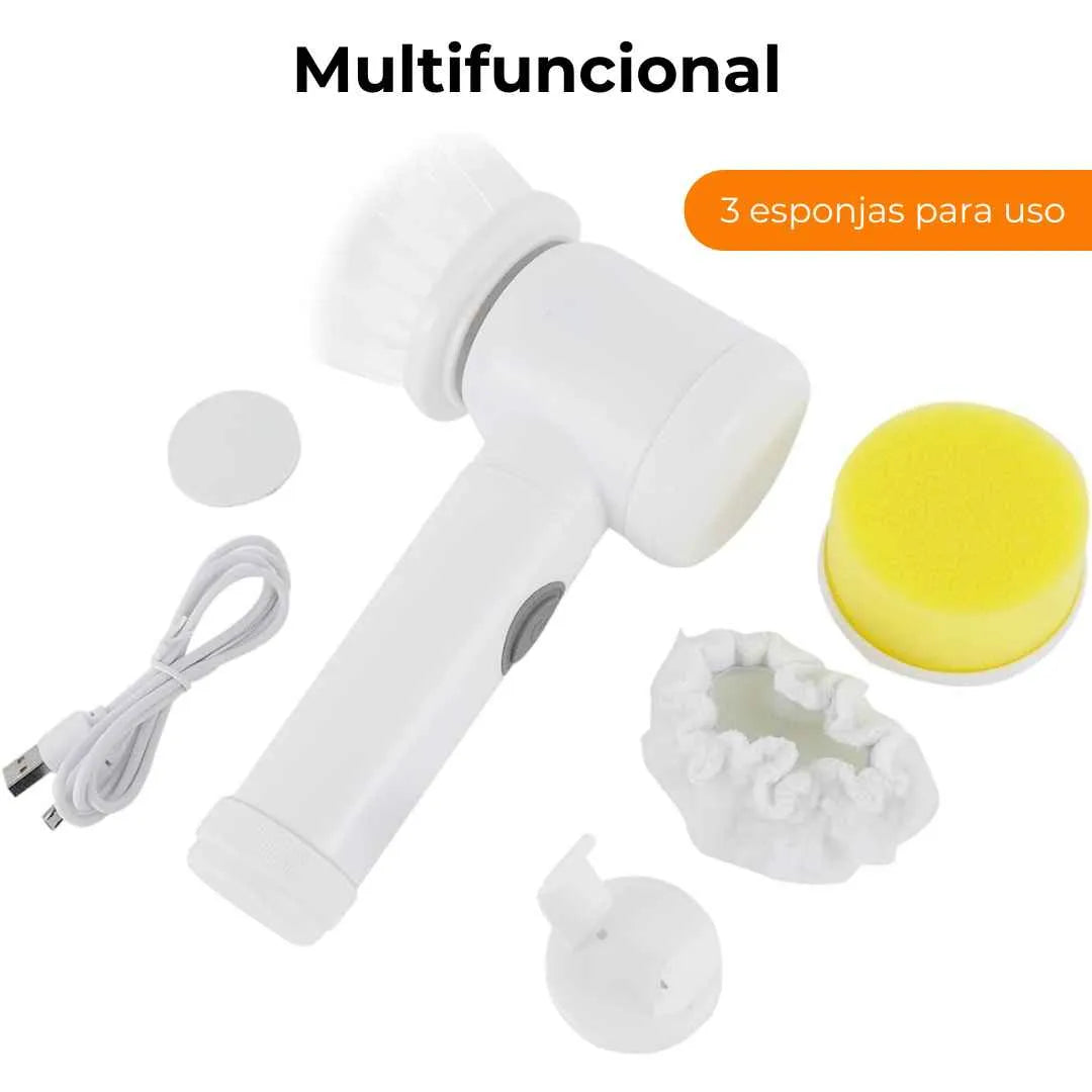 Escova Elétrica Multifuncional Casa & Coza - Limpeza Rápida