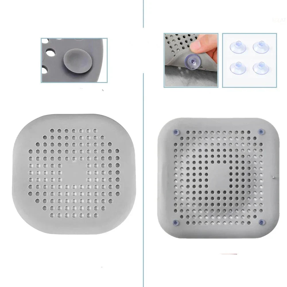 Kit de Filtros para Ralo de Silicone com Ventosas - Casa & Coza