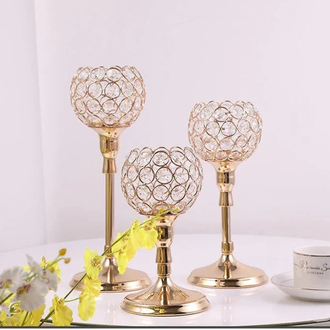 Castiçais de Velas Decorativos - Casa & Coza