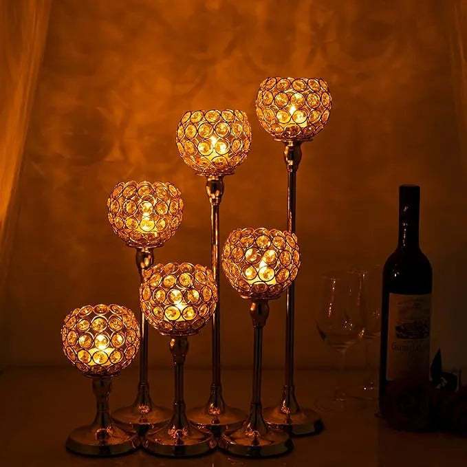 Castiçais de Velas Decorativos - Casa & Coza