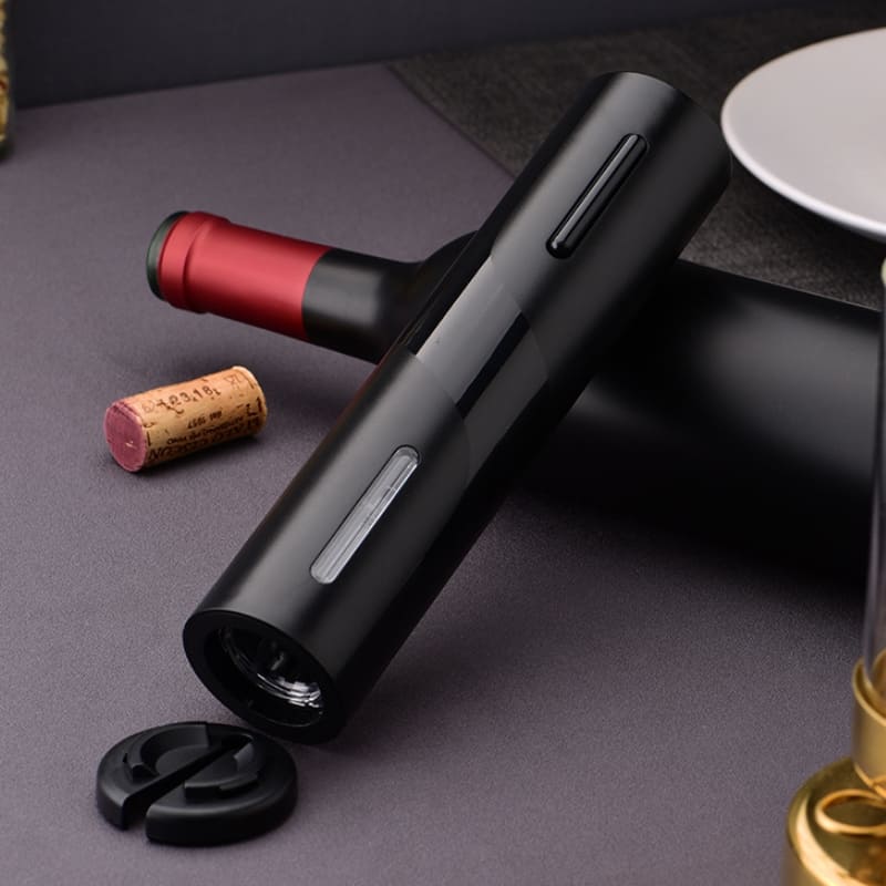 Abridor de Vinho Elétrico Recarregável Kit de Vinho Casa & Coza