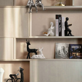 Aparador de Livros Bibliocanto Cerâmica Decorativo Casa & Coza