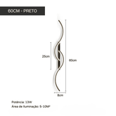 Arandela de Parede Interna LED Minimalista Moderno Casa & Coza