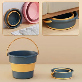 Balde Retrátil com Alça Balde Dobrável 10L/17L Casa & Coza