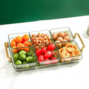 Bandeja de Lanche Multifuncional com Potes de Armazenamento Casa & Coza