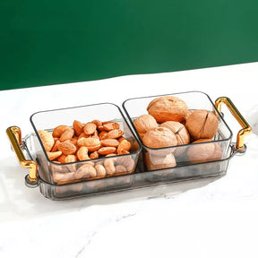 Bandeja de Lanche Multifuncional com Potes de Armazenamento Casa & Coza