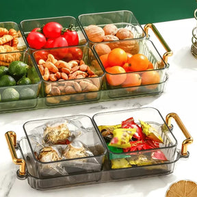 Bandeja de Lanche Multifuncional com Potes de Armazenamento Casa & Coza
