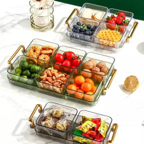 Bandeja de Lanche Multifuncional com Potes de Armazenamento Casa & Coza