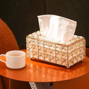 Caixa Porta Lenço Umedecido e Lenço de Papel de Luxo Casa & Coza