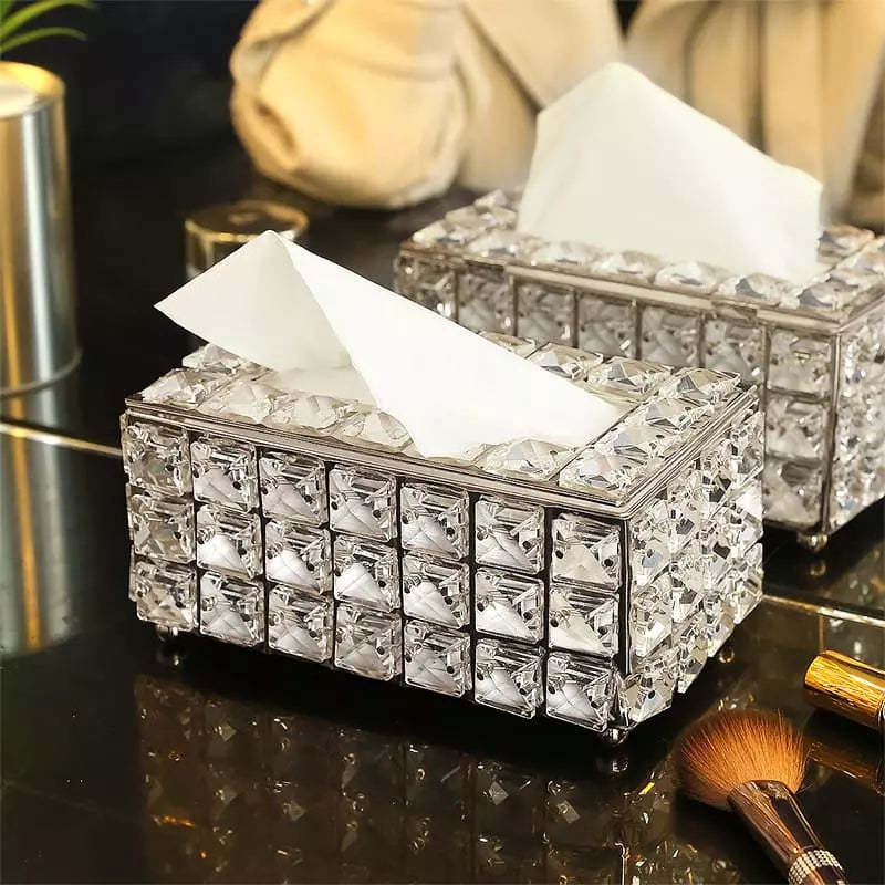 Caixa Porta Lenço Umedecido e Lenço de Papel de Luxo Casa & Coza