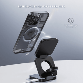 Carregador Iphone Indução Suporte Apple Watch Airpods Casa & Coza