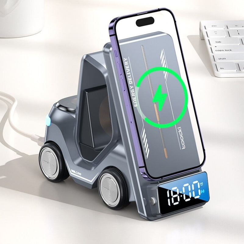 Carregador por Indução Carro Sem Fio Iphone/Samsung/Huawei Casa & Coza