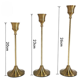 Castiçais Suporte de Velas Retro Decorativos Casa & Coza