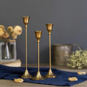Castiçais Suporte de Velas Retro Decorativos Casa & Coza