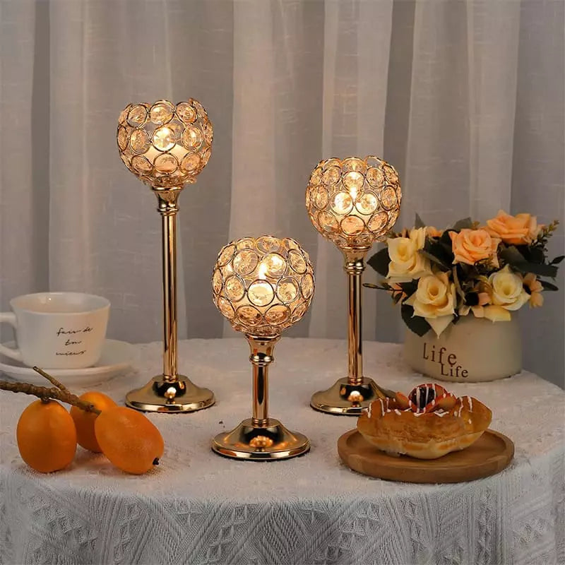 Castiçais Suporte de Velas de Luxo Decorativos Casa & Coza