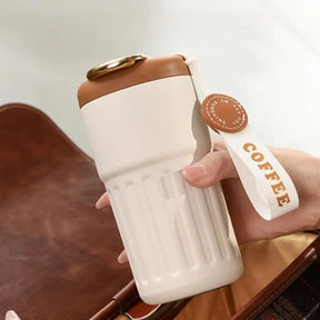 Copo Térmico 450ml Inteligente com Tampa Premium Casa & Coza