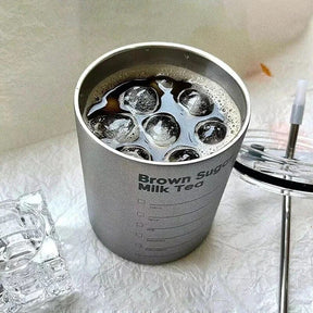 Copo Térmico para Café Inox com Tampa Hermética Casa & Coza