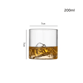 Copo de Whisky Cristal Drinks Iceberg Bar em Casa Casa & Coza