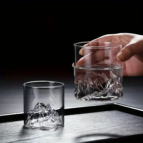 Copo de Whisky Cristal Drinks Iceberg Bar em Casa Casa & Coza