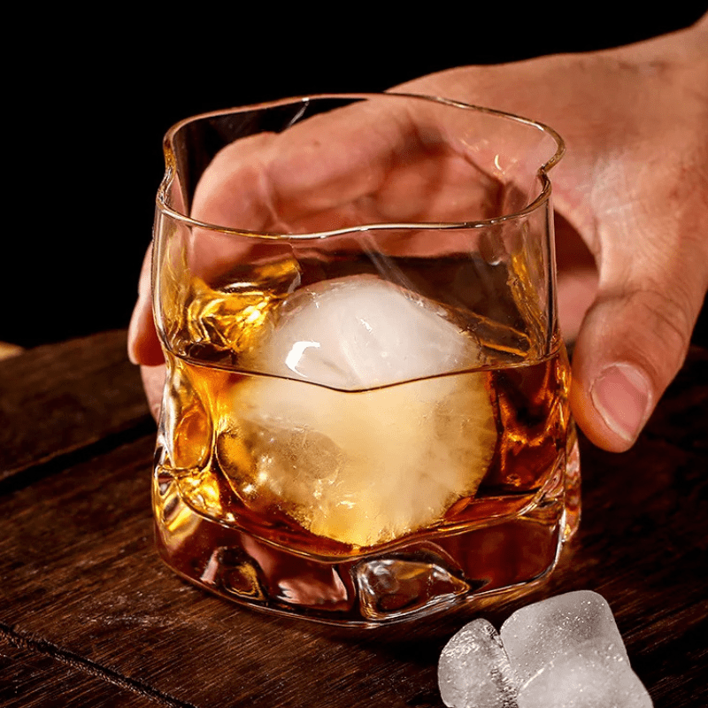 Copo de Whisky Cristal Drinks Irregular Bar em Casa