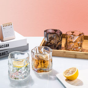 Copo de Whisky Cristal Drinks Irregular Bar em Casa Casa & Coza