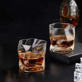 Copo de Whisky Cristal Drinks Irregular Bar em Casa Casa & Coza