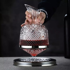 Decanter de Vinho Recipiente de Vidro Cristal Decantador Casa & Coza
