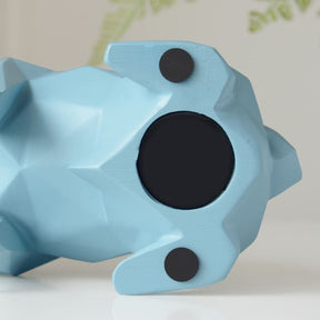 Decoração de Mesa Cofre de Resina Buldogue Francês  Casa & Coza