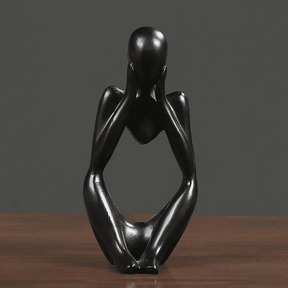 Decoração de Mesa Resina Escultura Estátua Pensador Casa & Coza