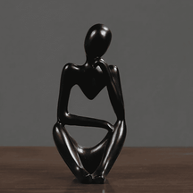 Decoração de Mesa Resina Escultura Estátua Pensador Casa & Coza