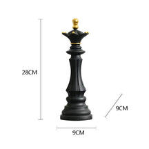 Decoração de Mesa Resina Estátua Peças de Xadrez Casa & Coza