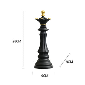 Decoração de Mesa Resina Estátua Peças de Xadrez Casa & Coza