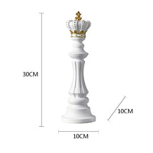 Decoração de Mesa Resina Estátua Peças de Xadrez Casa & Coza
