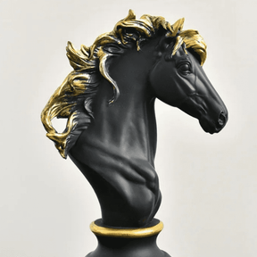 Decoração de Mesa Resina Estátua Peças de Xadrez Casa & Coza