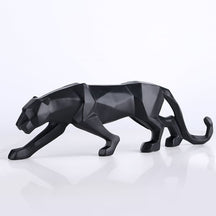 Decoração de Mesa de Resina Estátua Leopardo Casa & Coza