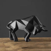 Decoração de Mesa de Resina Estátua Touro Casa & Coza