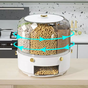 Dispensador Porta Alimentos e Cereais Giratório Casa & Coza