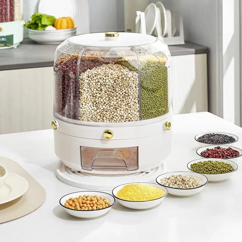 Dispensador Porta Alimentos e Cereais Giratório Casa & Coza