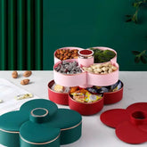 Dispenser Organizador de Alimentos Doces Frutas Giratório Casa & Coza