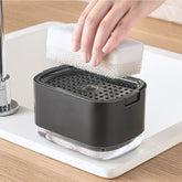 Dispenser de Detergente e Porta Esponja de Pia Casa & Coza