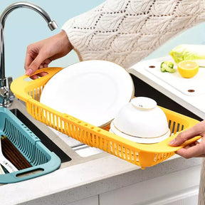 Escorredor de Alimentos Cesto de Drenagem Expansível Casa & Coza