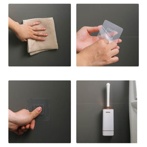 Escova Sanitária Silicone com Suporte Casa & Coza