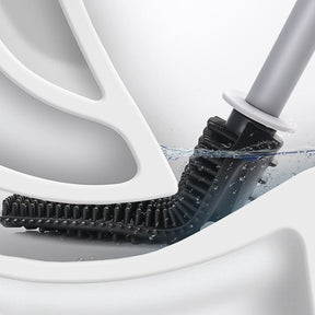 Escova Sanitária para Banheiro Silicone com Suporte Casa & Coza