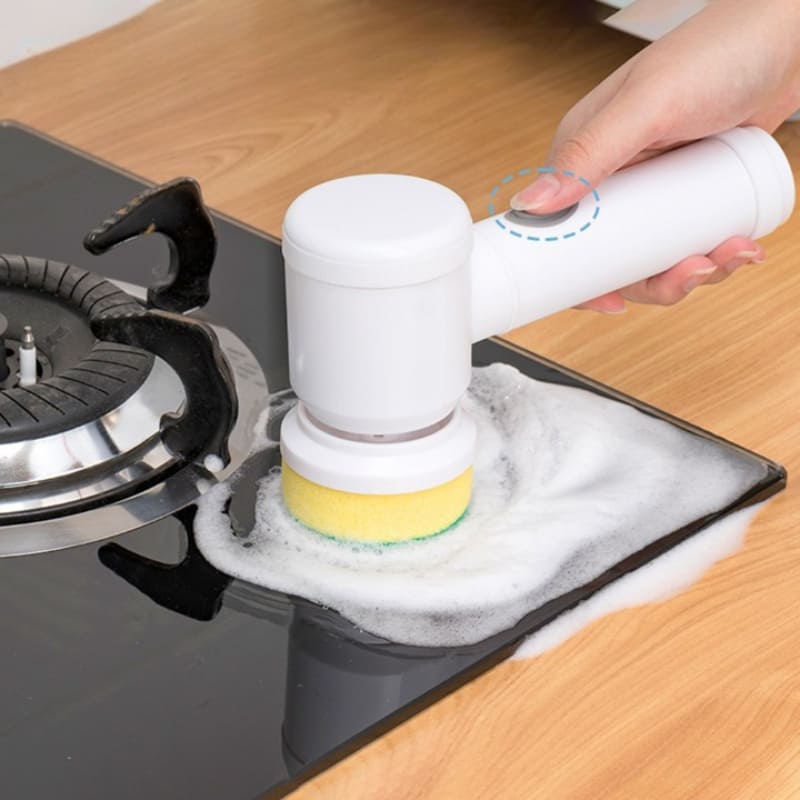 Escova de Limpeza Elétrica Multiuso Rotativa Casa & Coza