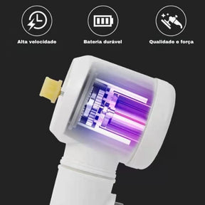 Escova de Limpeza Elétrica Multiuso Rotativa Casa & Coza