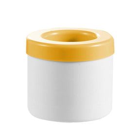 Forma de Gelo de Silicone Redonda com Tampa Casa & Coza