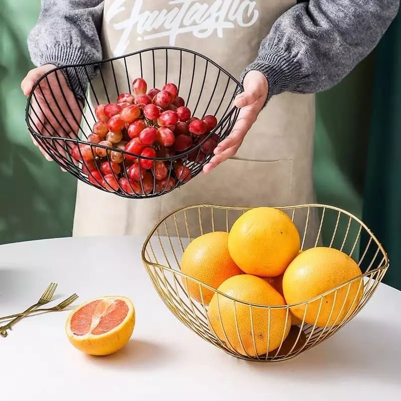 Fruteira de Mesa Cesta de Fruta e Decoração de Mesa Casa & Coza